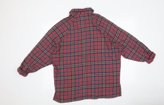 Womens UK Size 8 ASOS Purple Basic Button-Up