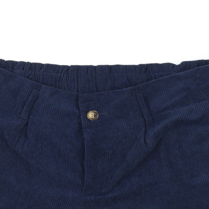 SheIn Womens Blue Polyester Paperbag Shorts Size XL Regular Button