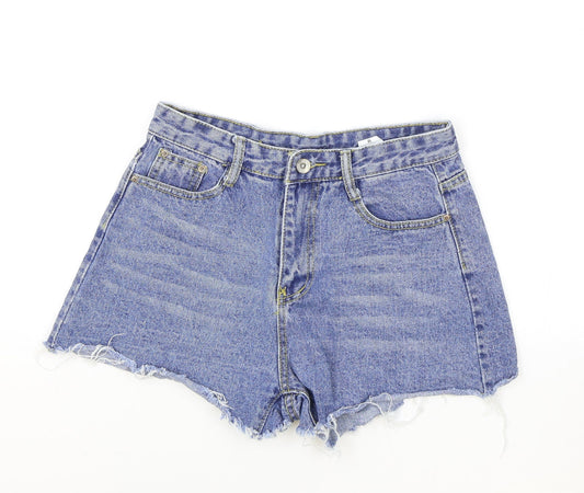Womens UK Size M Preworn Regular Fit Hot Pants Shorts