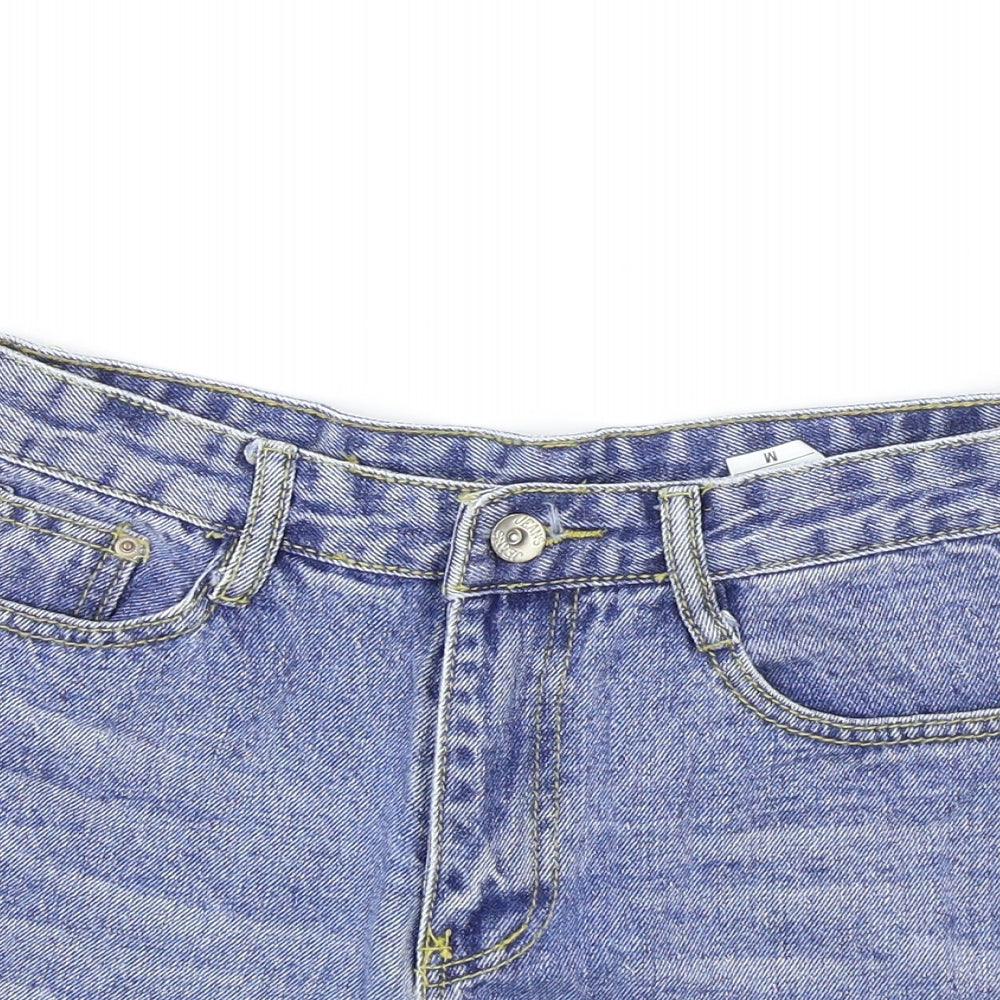 Womens UK Size M Preworn Regular Fit Hot Pants Shorts
