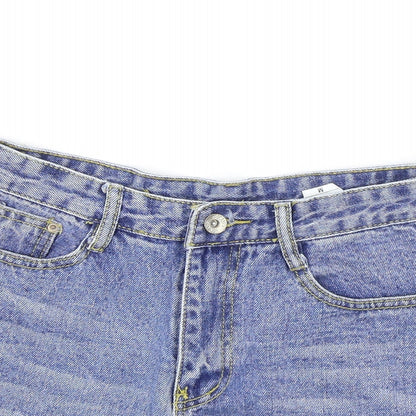 Womens UK Size M Preworn Regular Fit Hot Pants Shorts
