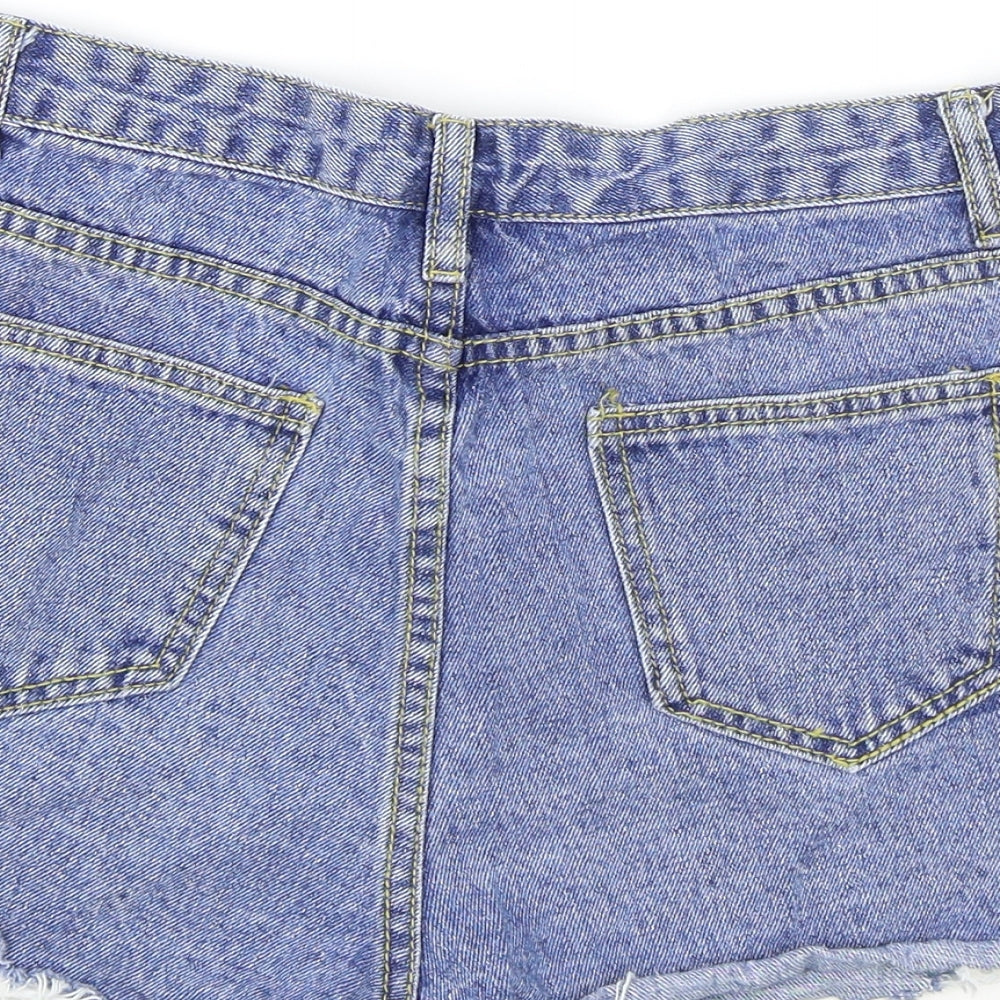 Womens UK Size M Preworn Regular Fit Hot Pants Shorts