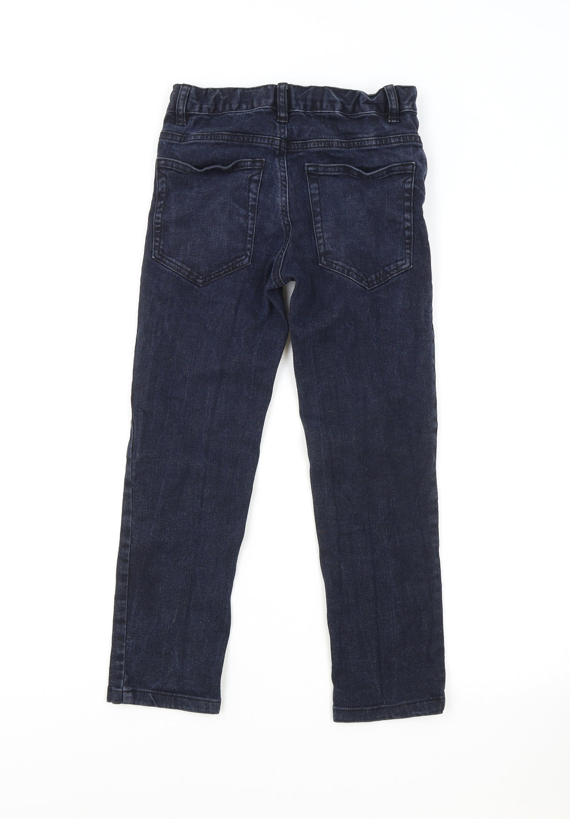 Very Girls Blue Cotton Skinny Jeans Size 9 Years Regular Zip