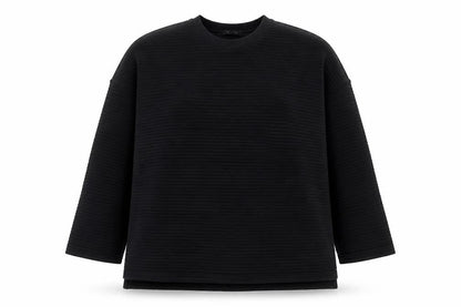 New Look Womens Black Polyester Pullover Sweatshirt Size L Pullover