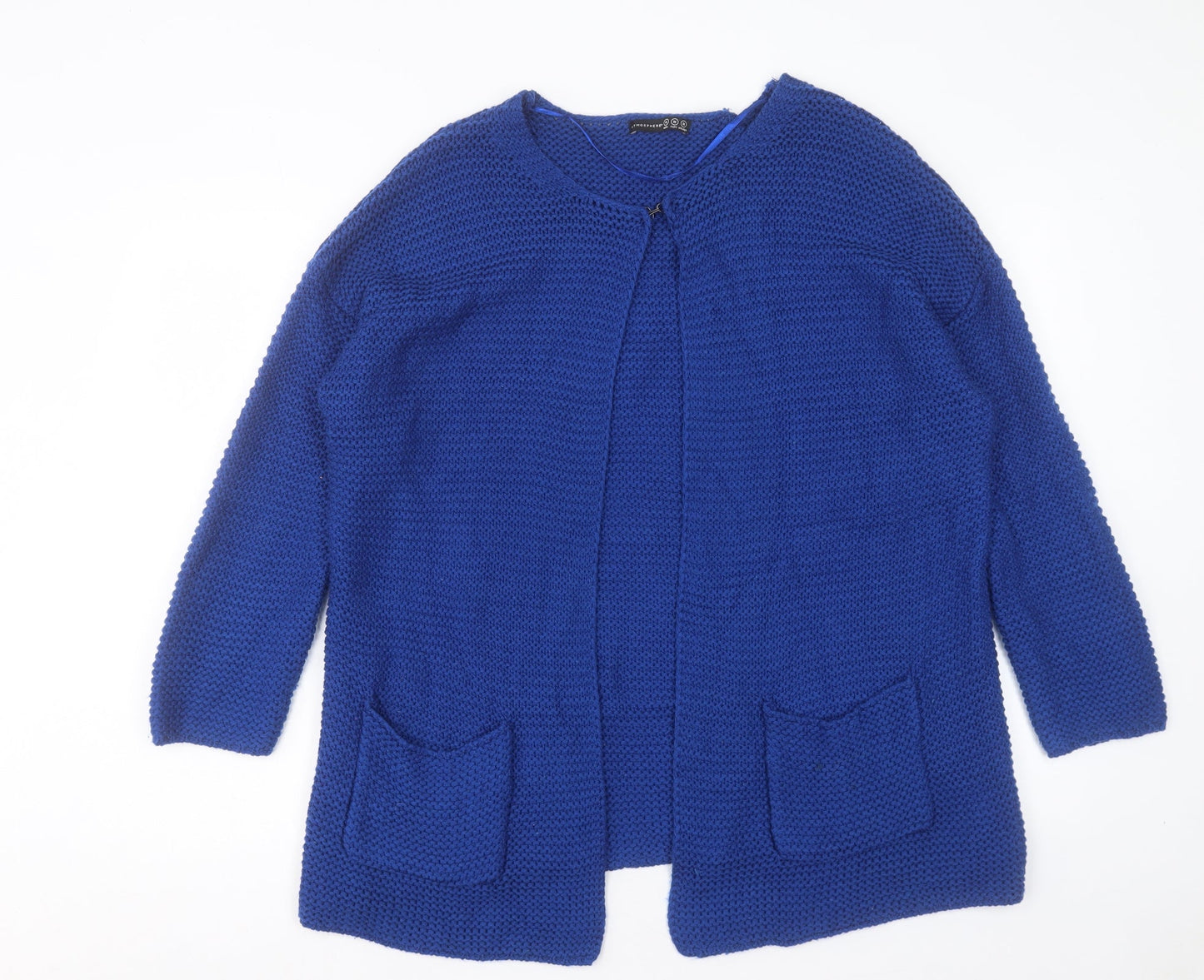 Womens UK Size M Atmosphere Blue Cardigan Jumper
