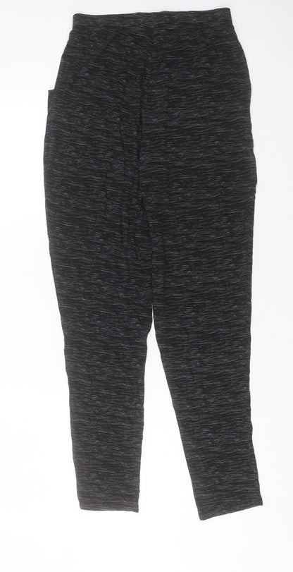 F&F Womens Grey Viscose Trousers Size 8 L28 in Regular