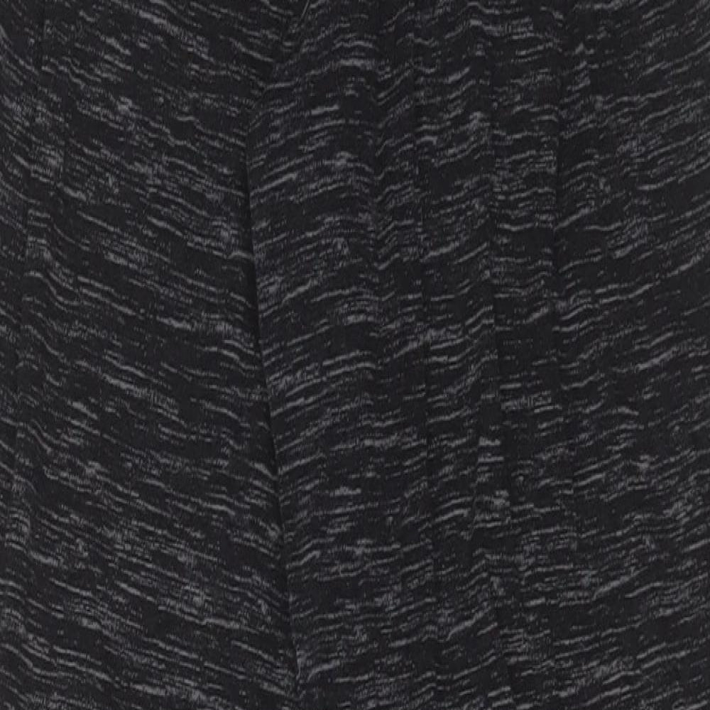 F&F Womens Grey Viscose Trousers Size 8 L28 in Regular