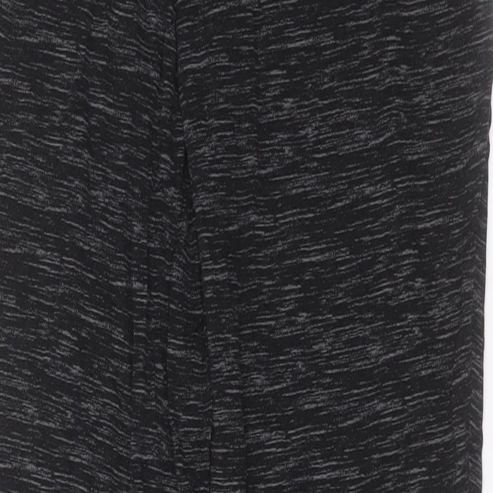 F&F Womens Grey Viscose Trousers Size 8 L28 in Regular