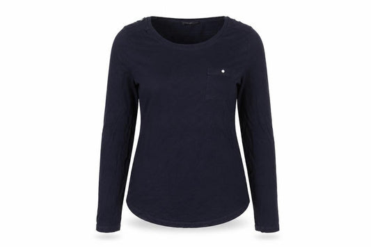 Womens UK Size 12 Autograph Blue Basic T-Shirt