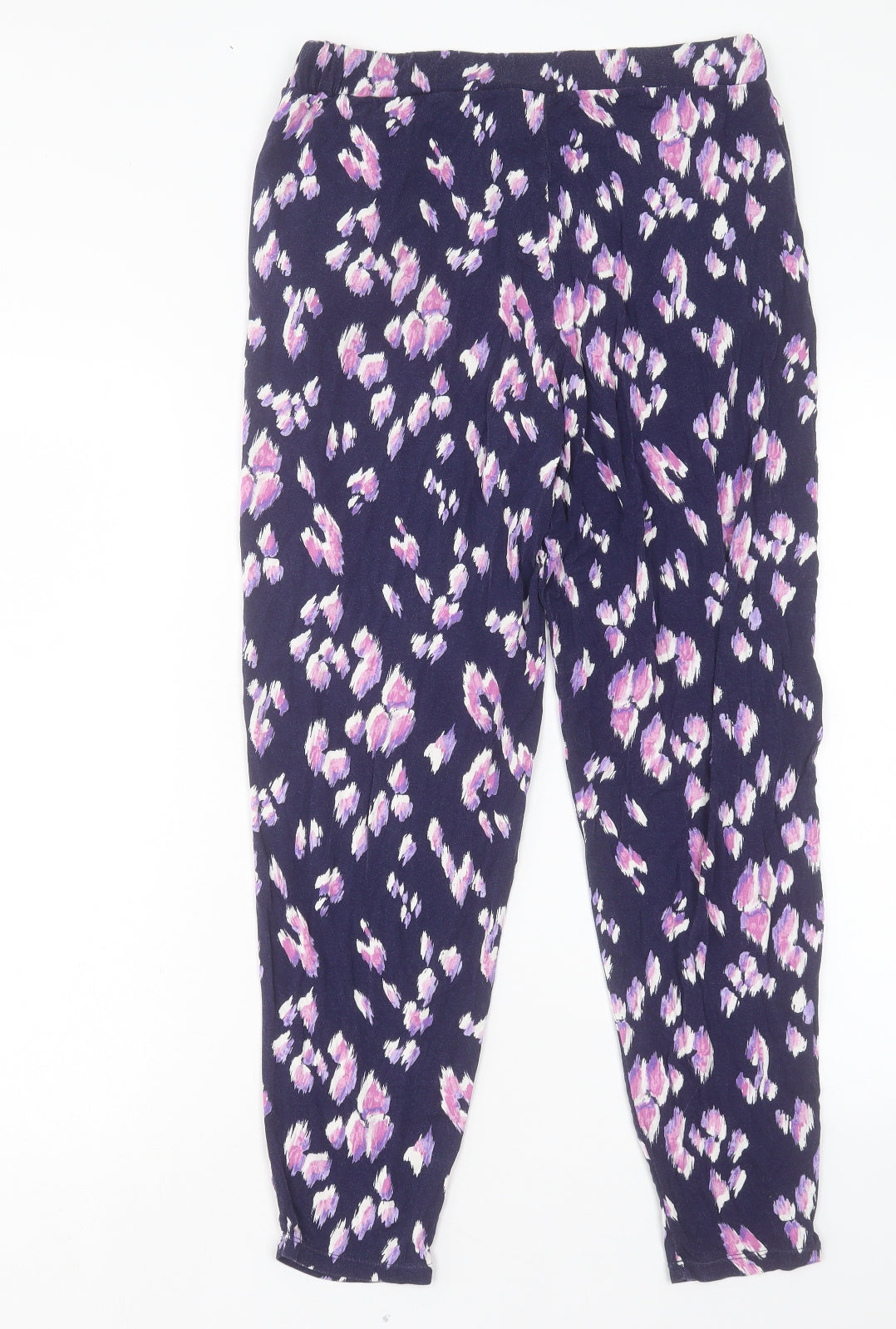 Womens UK Size 12 Bonmarch Regular Fit  Purple Trousers
