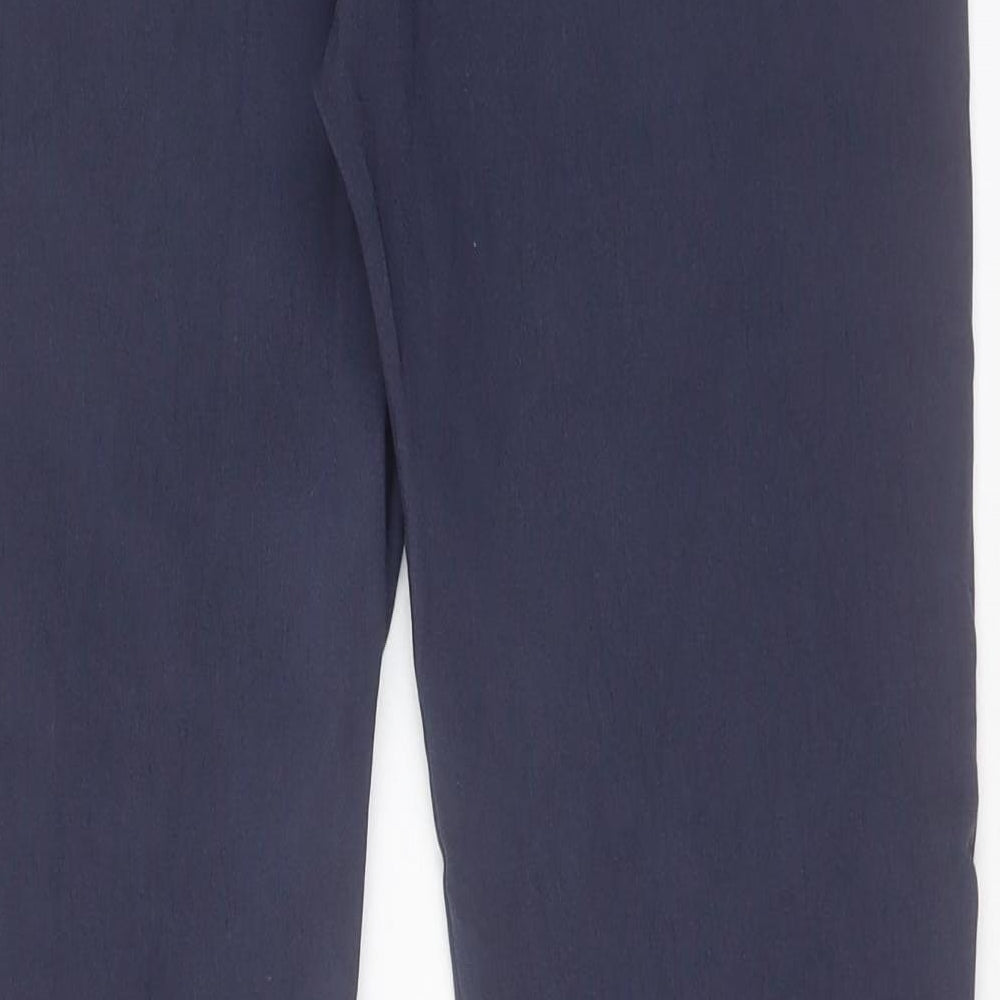 Womens UK Size 30 in Preworn Regular Fit  Blue Trousers
