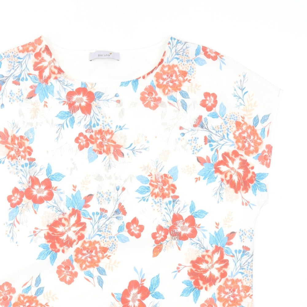 Womens UK Size 14 Marks and Spencer White Basic Blouse