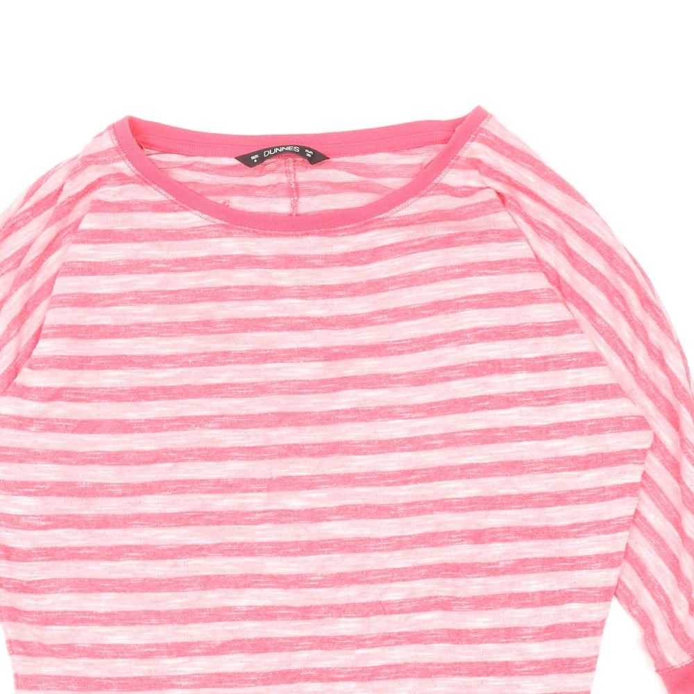 Womens UK Size 8 Dunnes Stores Pink Pullover Jumper