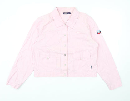 Lapagayo Womens Pink Jacket Size 14 Snap