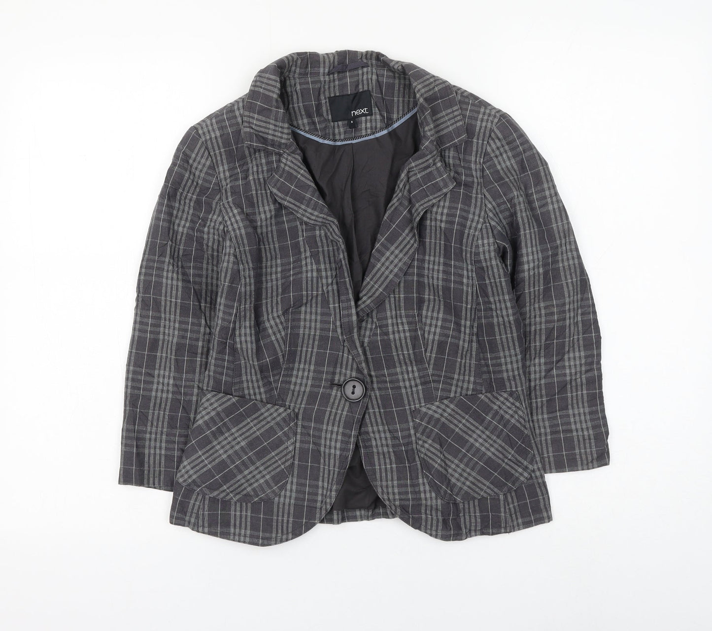 Womens UK Size 8 NEXT Grey Jacket