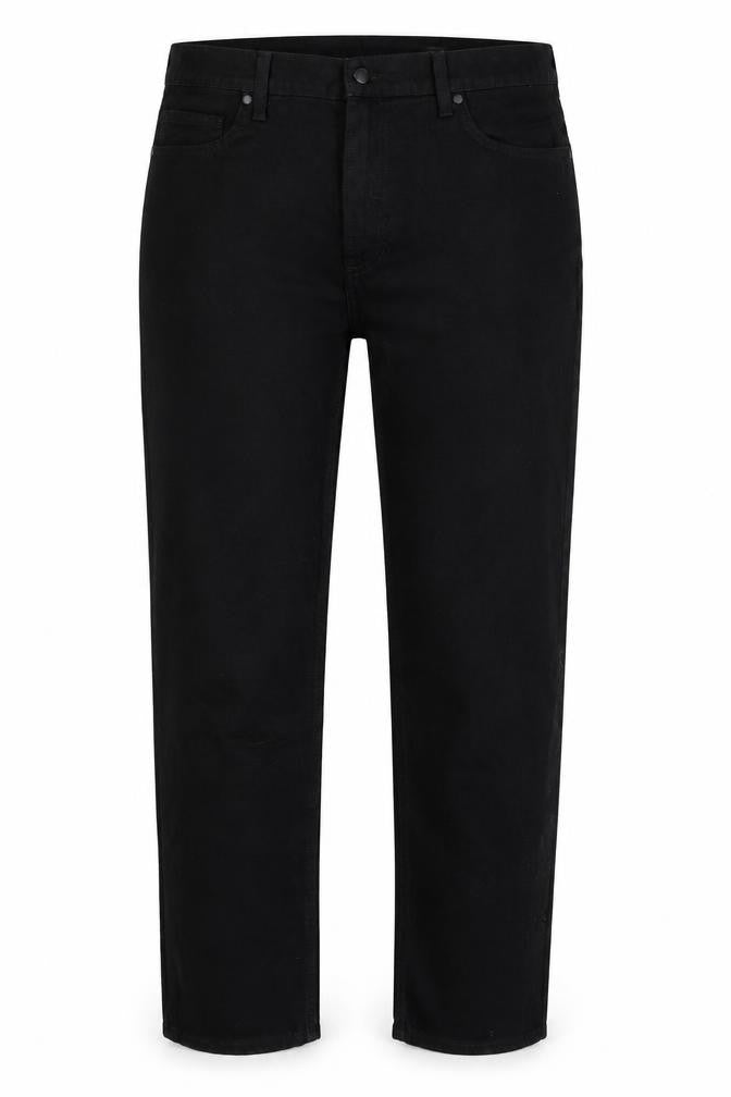 Womens UK Size 40 in Marks and Spencer Regular Fit Straight Black Jeans