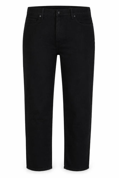 Womens UK Size 40 in Marks and Spencer Regular Fit Straight Black Jeans