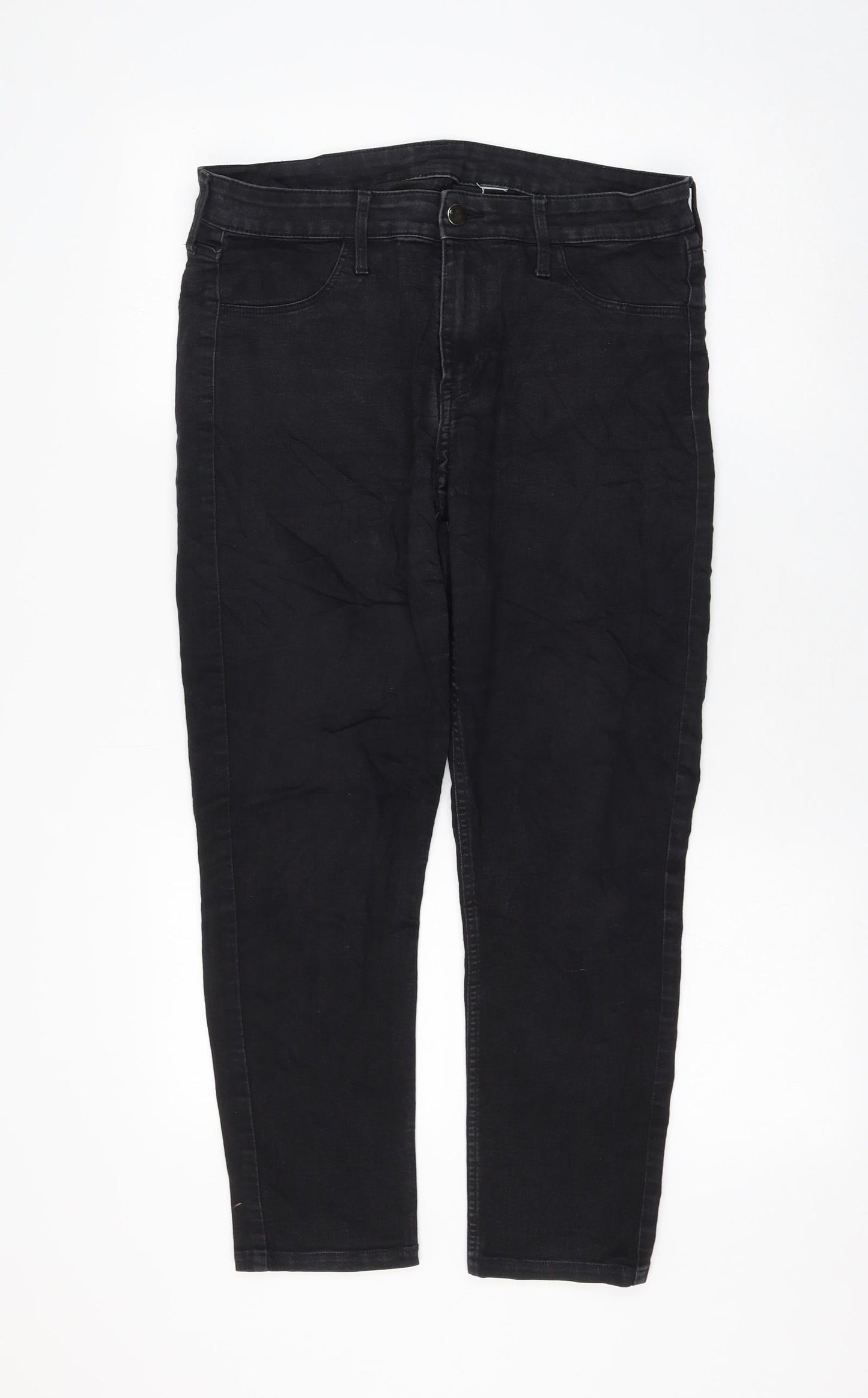 Womens UK Size 32 in prew Regular Fit Skinny Black Jeans