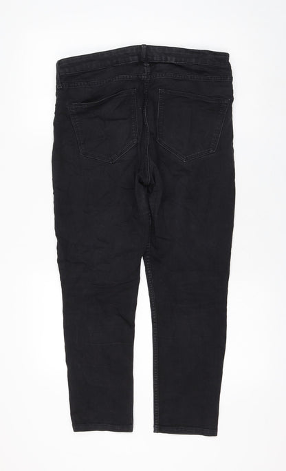 Womens UK Size 32 in prew Regular Fit Skinny Black Jeans