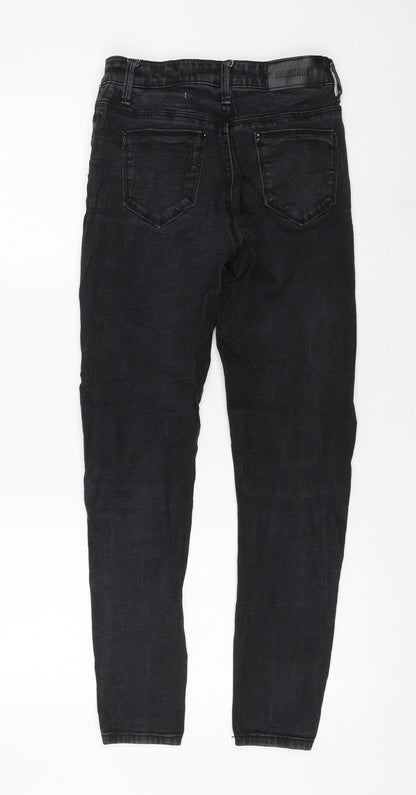 Basic Eve Womens Black Cotton Skinny Jeans Size 26 in L27 in Regular Zip