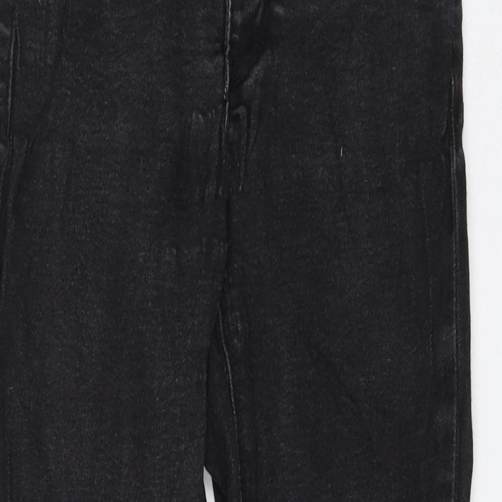 Basic Eve Womens Black Cotton Skinny Jeans Size 26 in L27 in Regular Zip