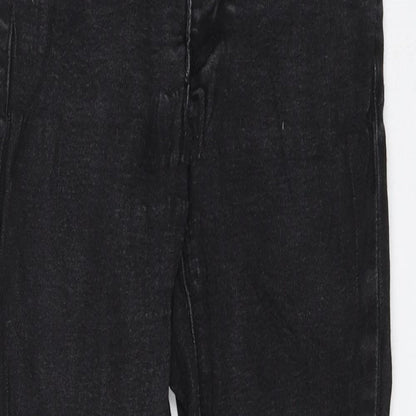 Basic Eve Womens Black Cotton Skinny Jeans Size 26 in L27 in Regular Zip