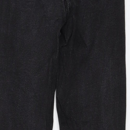 Basic Eve Womens Black Cotton Skinny Jeans Size 26 in L27 in Regular Zip