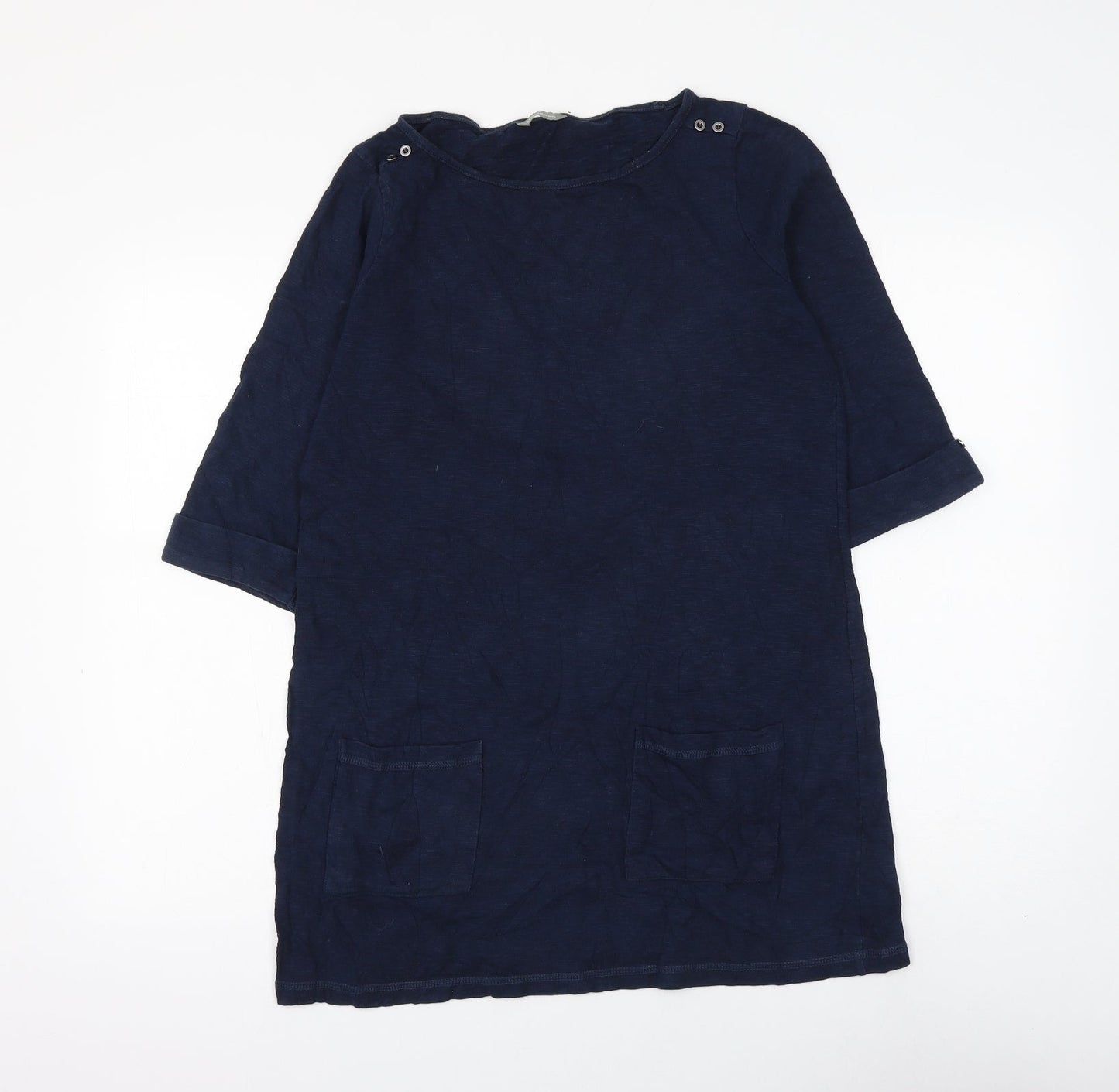 Womens UK Size 14 Marks and Spencer Blue Pullover Jumper