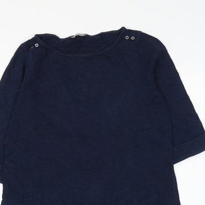Womens UK Size 14 Marks and Spencer Blue Pullover Jumper