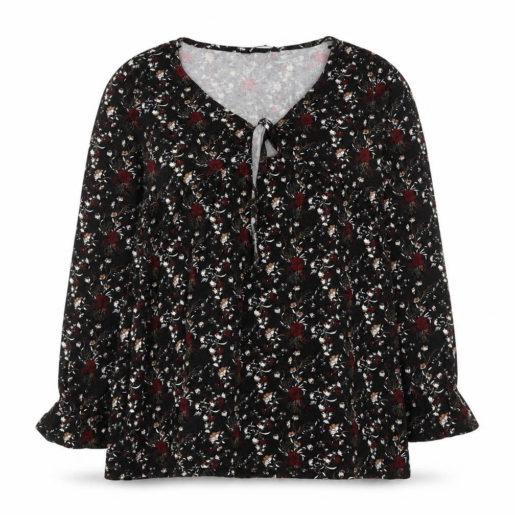 Womens UK Size 8 PEP&CO Black Basic Blouse