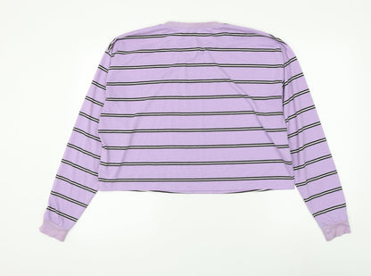 Womens UK Size 12 ASOS Purple Pullover Sweatshirt