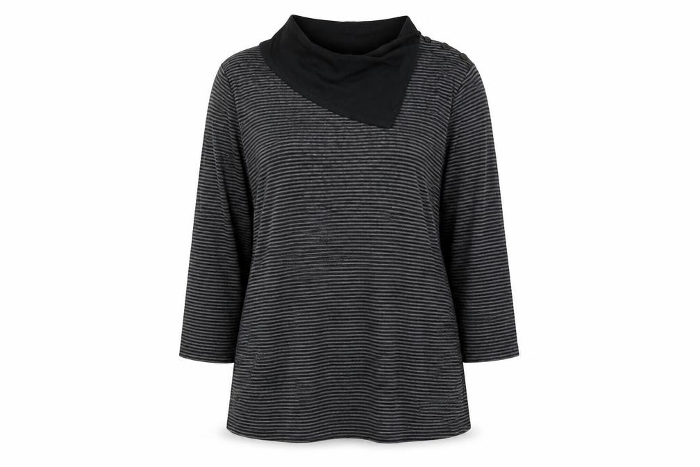 Womens UK Size 12 Marks and Spencer Grey Basic Blouse