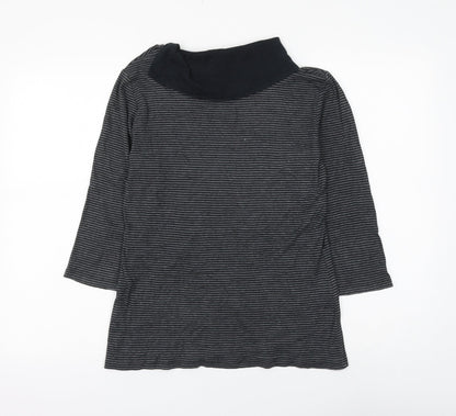 Womens UK Size 12 Marks and Spencer Grey Basic Blouse