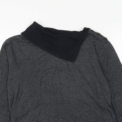 Womens UK Size 12 Marks and Spencer Grey Basic Blouse