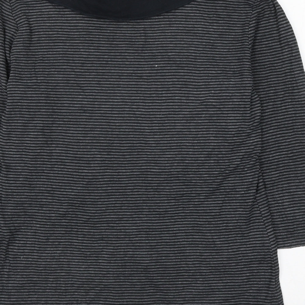 Womens UK Size 12 Marks and Spencer Grey Basic Blouse