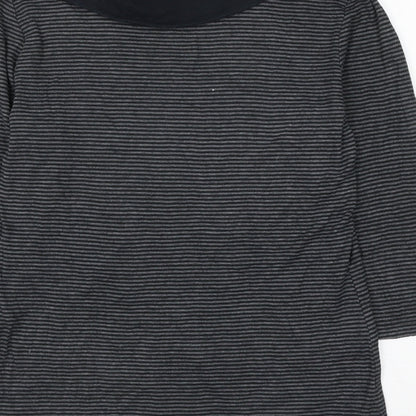 Womens UK Size 12 Marks and Spencer Grey Basic Blouse