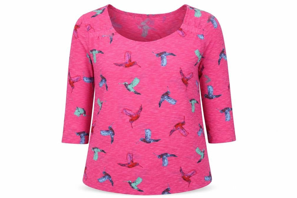 Womens UK Size 8 Marks and Spencer Pink Basic Blouse