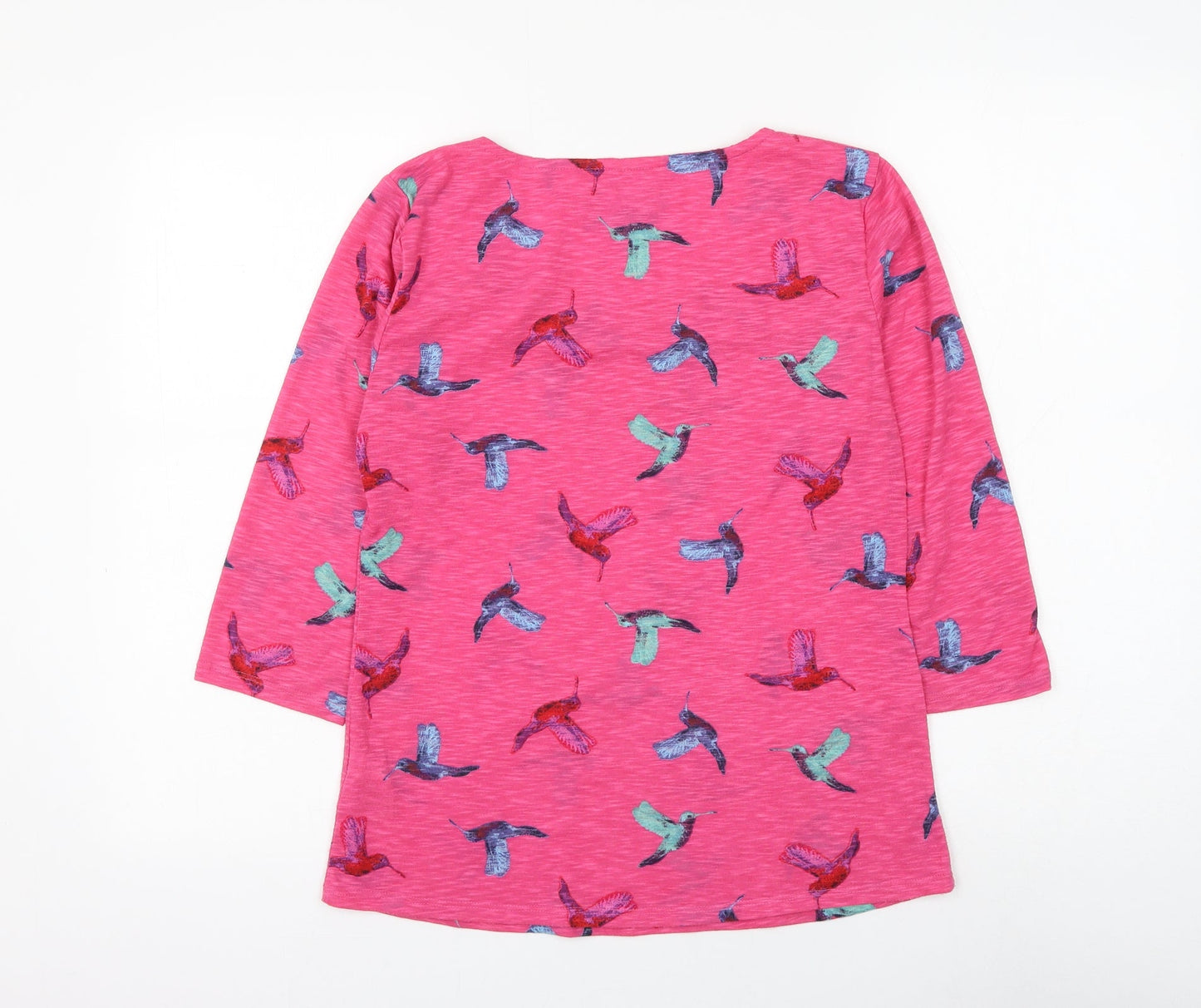 Womens UK Size 8 Marks and Spencer Pink Basic Blouse