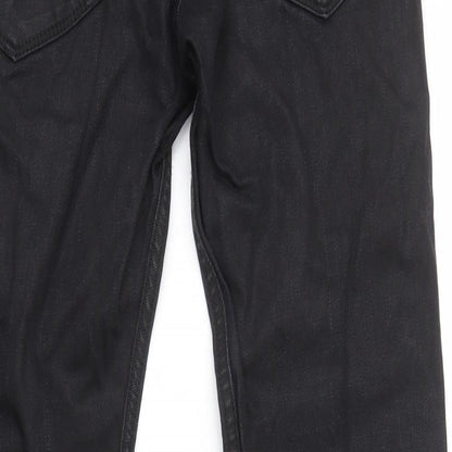 Womens UK Size 10 H&M Regular Fit Skinny Black Jeans