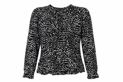 Womens UK Size 8 Marks and Spencer Black Basic Blouse