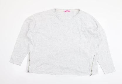 Womens UK Size 20 Marks and Spencer Grey Pullover Sweatshirt