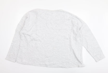 Womens UK Size 20 Marks and Spencer Grey Pullover Sweatshirt