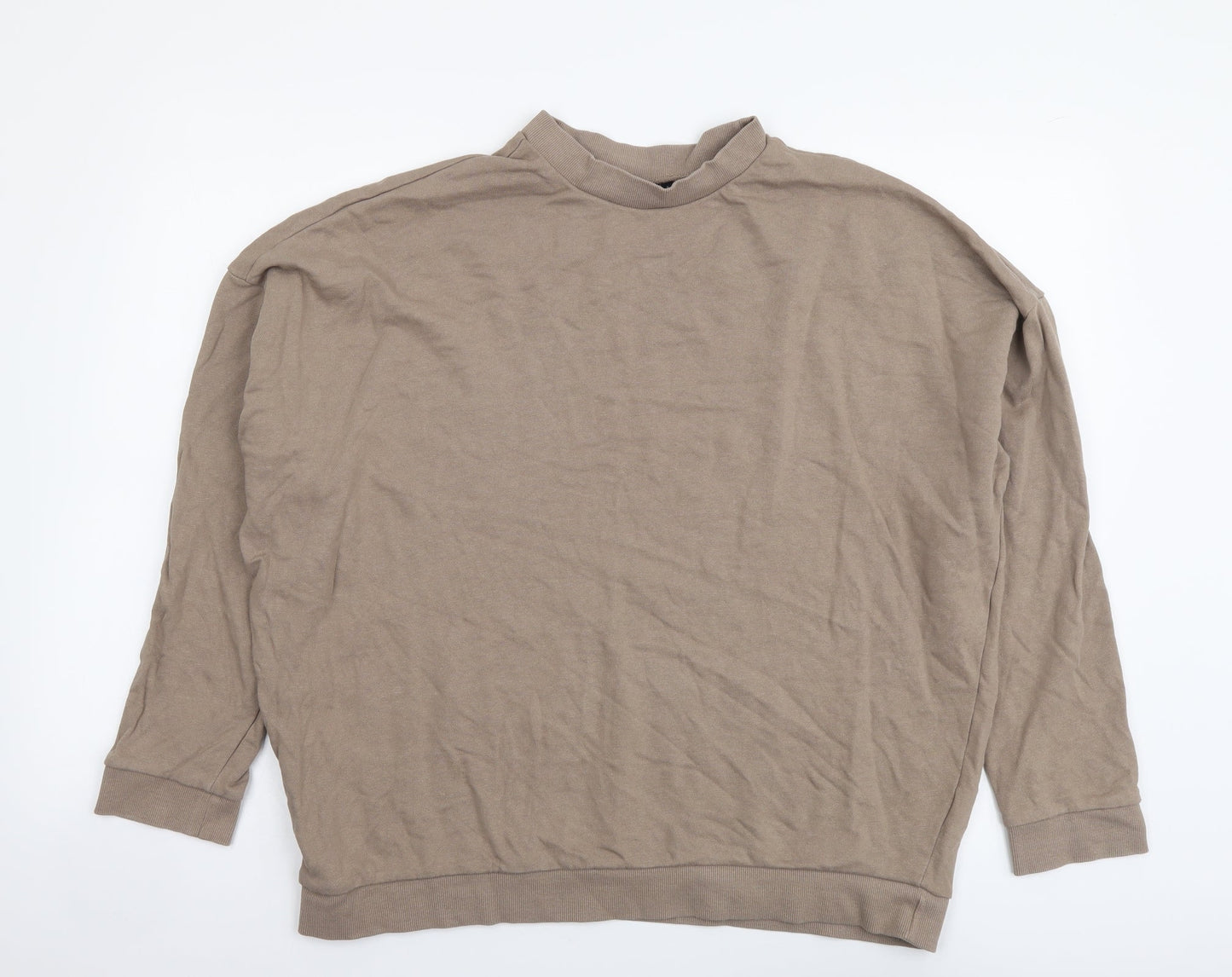 Womens UK Size 10 ASOS Beige Pullover Sweatshirt