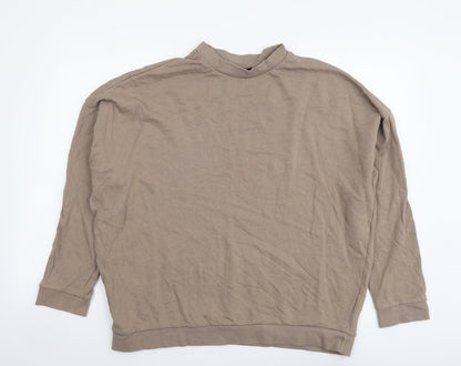 Womens UK Size 10 ASOS Beige Pullover Sweatshirt