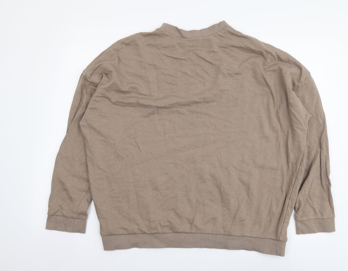 Womens UK Size 10 ASOS Beige Pullover Sweatshirt