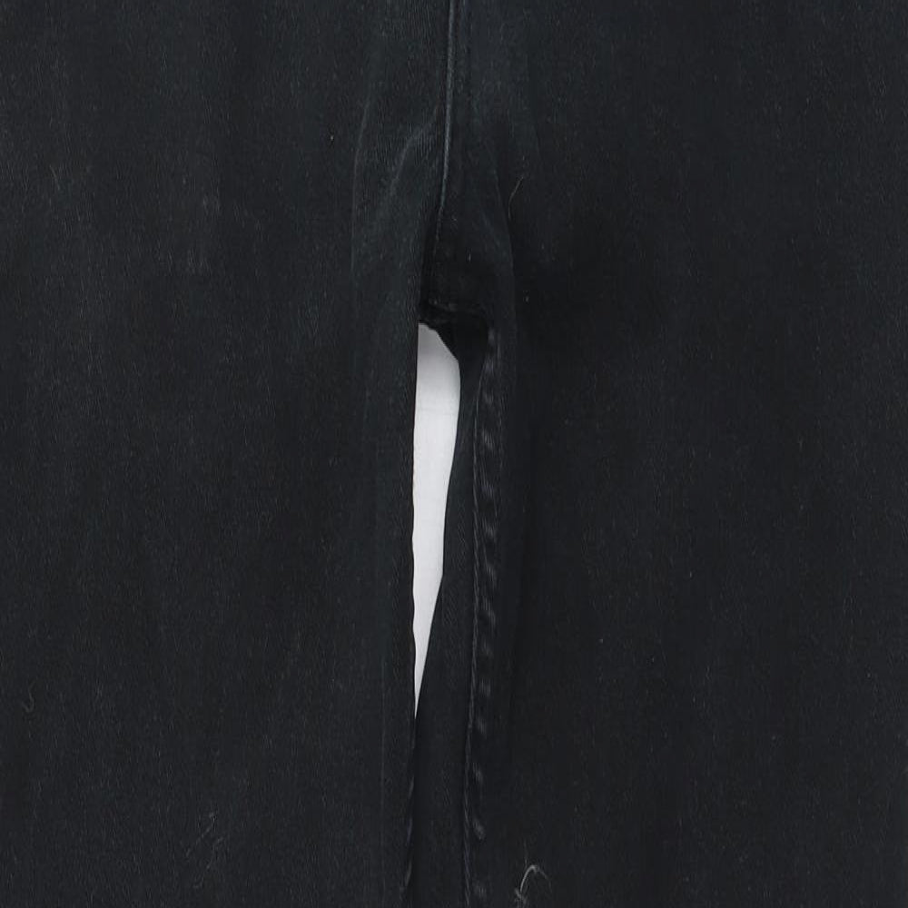 Denim & Co. Mens Grey Cotton Skinny Jeans Size 28 in L30 in Regular Button