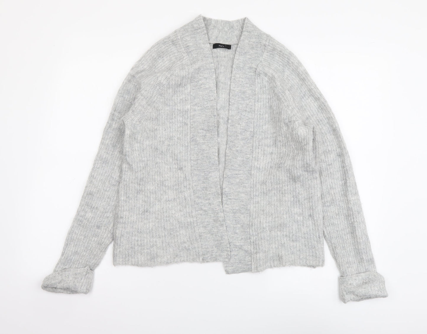 Womens UK Size 10 M&Co Grey Cardigan Jumper