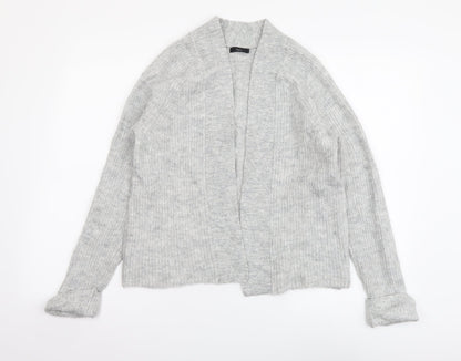 Womens UK Size 10 M&Co Grey Cardigan Jumper
