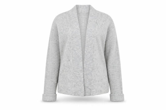 Womens UK Size 10 M&Co Grey Cardigan Jumper