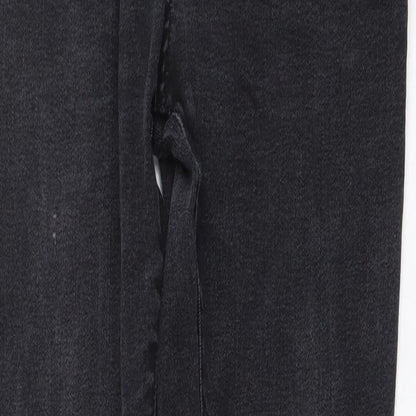 Pull&Bear Womens Grey Cotton Skinny Jeans Size M L29 in Regular Button